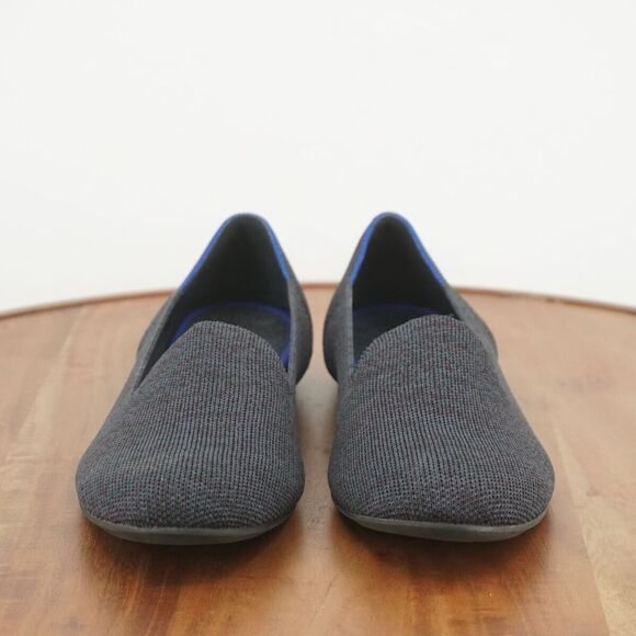 Rothys Womens The Loafer Slip On Shoes Flats Navy Blue Size 12 - Picture 3 of 11